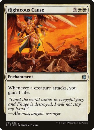 Righteous Cause [Commander Anthology] | Fandemonia Ltd