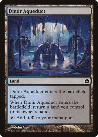 Dimir Aqueduct [Commander 2011] | Fandemonia Ltd