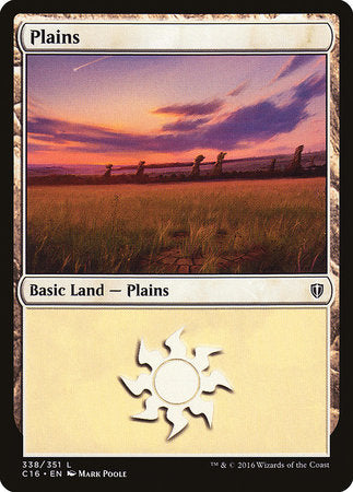 Plains (338) [Commander 2016] | Fandemonia Ltd