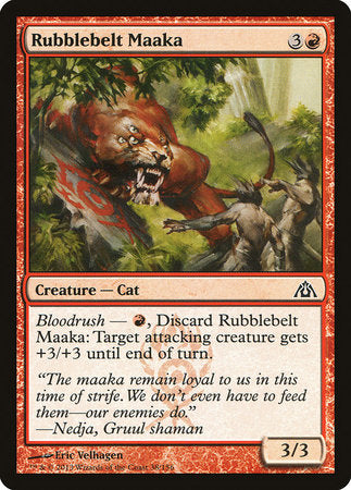 Rubblebelt Maaka [Dragon's Maze] | Fandemonia Ltd
