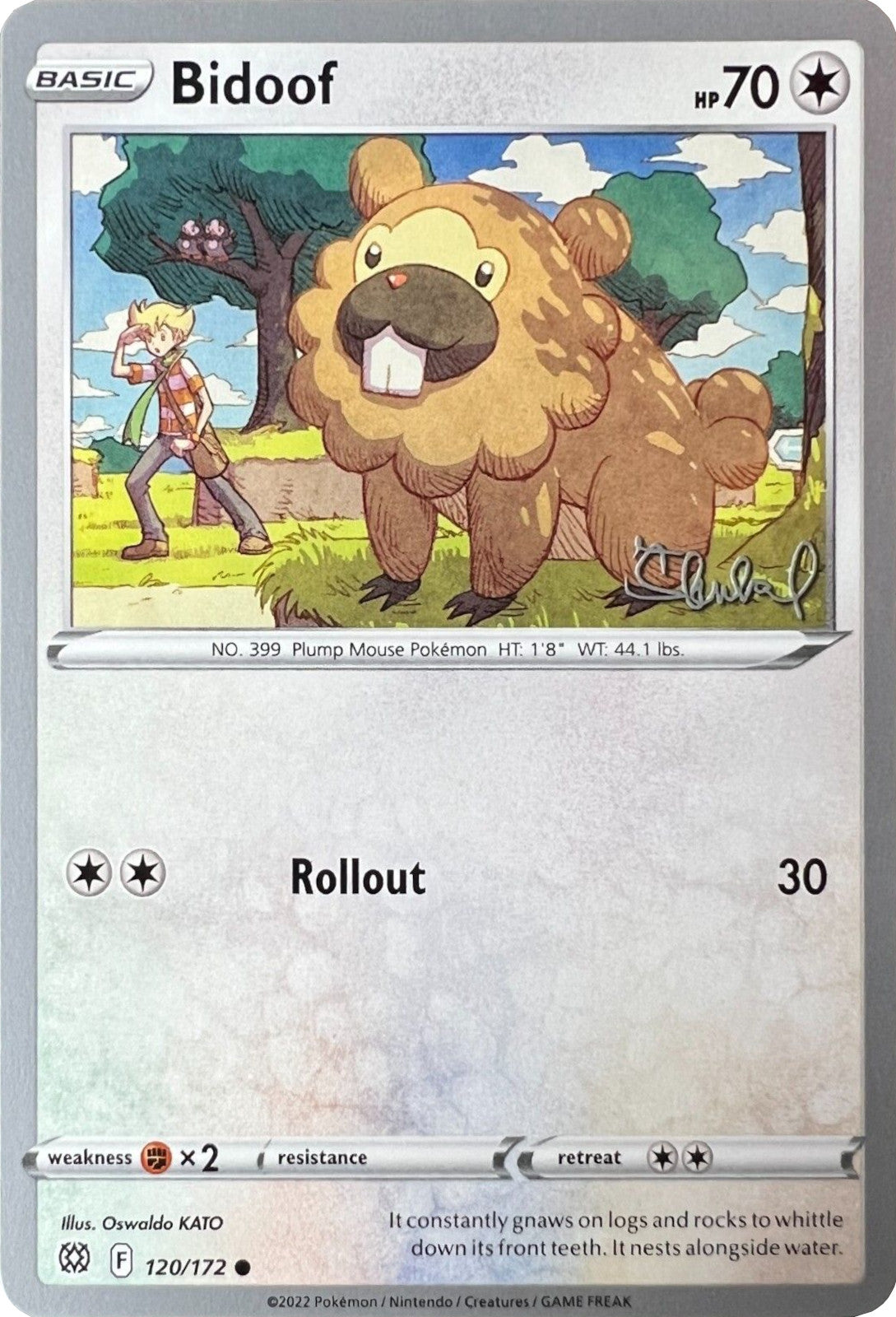 Bidoof (120/172) (ADP - Ondrej Skubal) [World Championships 2022] | Fandemonia Ltd