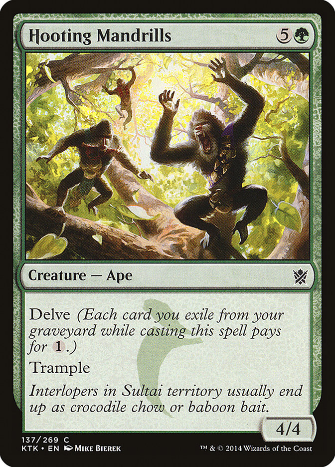 Hooting Mandrills [Khans of Tarkir] | Fandemonia Ltd