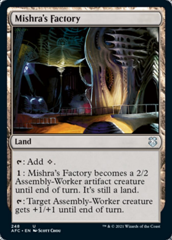 Mishra's Factory [Dungeons & Dragons: Adventures in the Forgotten Realms Commander] | Fandemonia Ltd