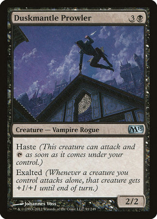 Duskmantle Prowler [Magic 2013] | Fandemonia Ltd