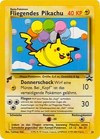 Pikachu (25) (Flying) [Pikachu World Collection Promos] | Fandemonia Ltd