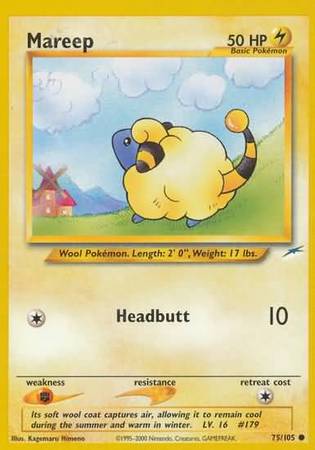 Mareep (75/105) [Neo Destiny Unlimited] | Fandemonia Ltd