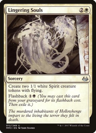 Lingering Souls [Modern Masters 2017] | Fandemonia Ltd