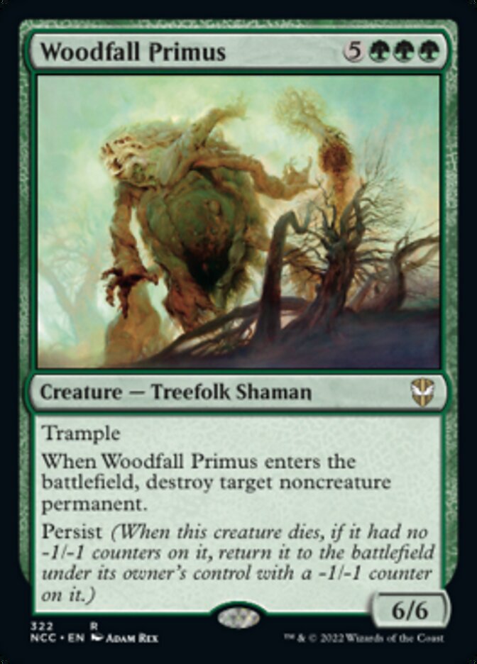 Woodfall Primus [Streets of New Capenna Commander] | Fandemonia Ltd