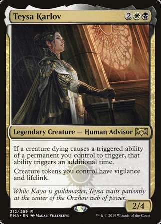 Teysa Karlov [Ravnica Allegiance] | Fandemonia Ltd