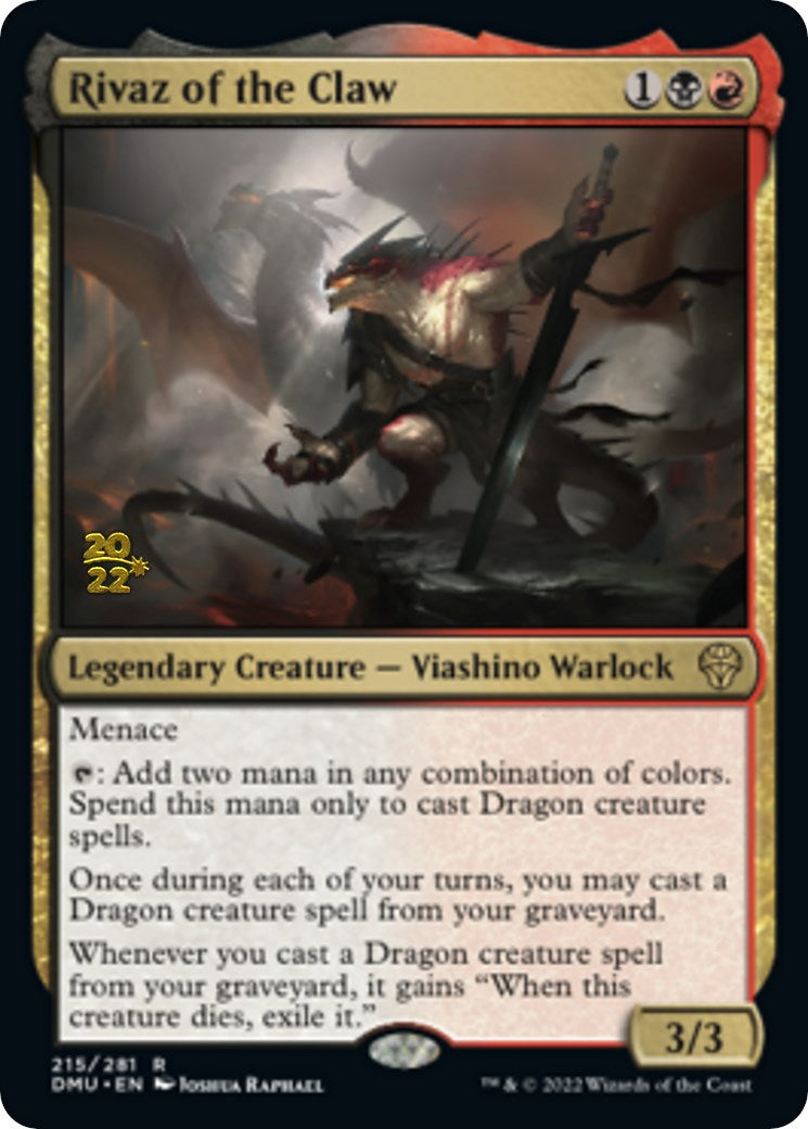 Rivaz of the Claw [Dominaria United Prerelease Promos] | Fandemonia Ltd