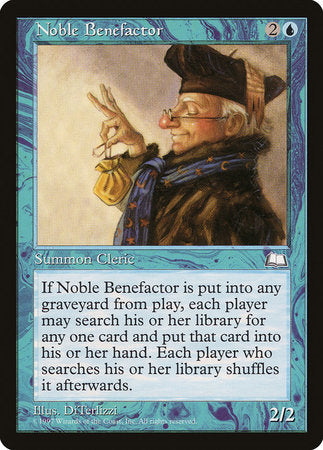 Noble Benefactor [Weatherlight] | Fandemonia Ltd