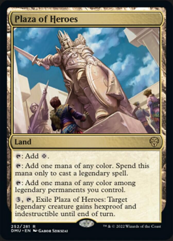 Plaza of Heroes [Dominaria United] | Fandemonia Ltd