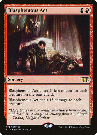 Blasphemous Act [Commander 2014] | Fandemonia Ltd