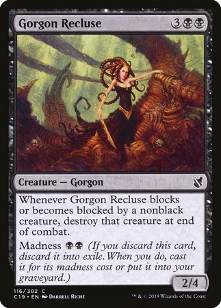Gorgon Recluse [Commander 2019] | Fandemonia Ltd
