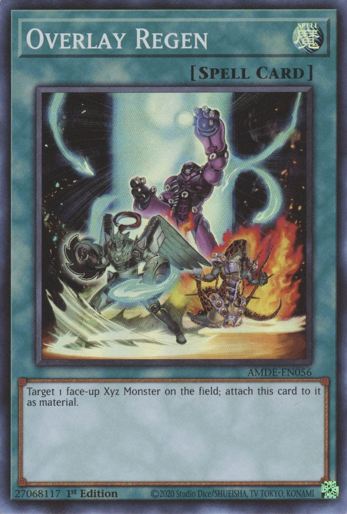 Overlay Regen [AMDE-EN056] Super Rare | Fandemonia Ltd