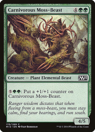 Carnivorous Moss-Beast [Magic 2015] | Fandemonia Ltd