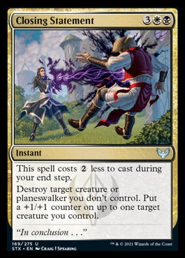 Closing Statement [Strixhaven: School of Mages] | Fandemonia Ltd