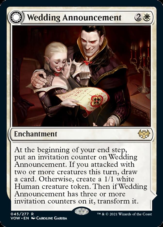 Wedding Announcement // Wedding Festivity [Innistrad: Crimson Vow] | Fandemonia Ltd