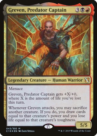 Greven, Predator Captain [Commander 2019] | Fandemonia Ltd