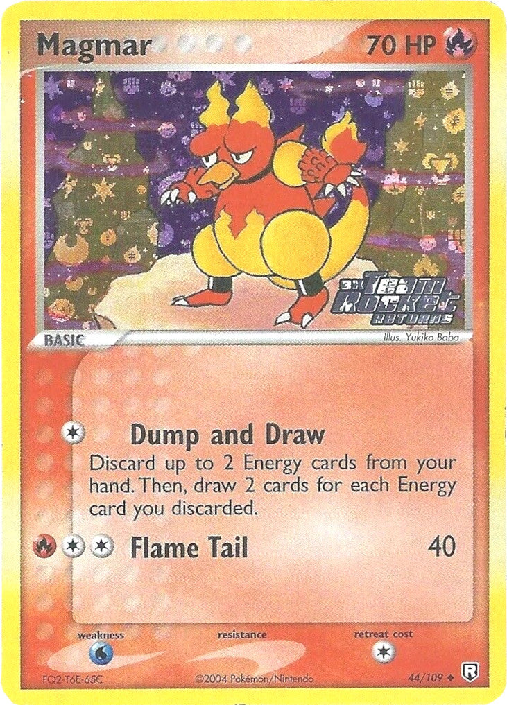 Magmar (44/109) (Stamped) [EX: Team Rocket Returns] | Fandemonia Ltd