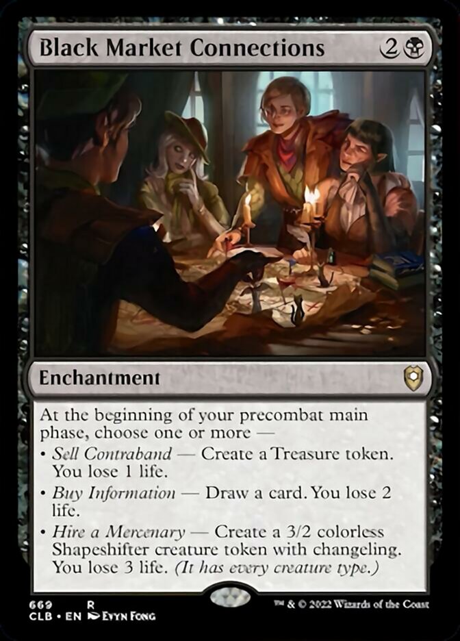 Black Market Connections [Commander Legends: Battle for Baldur's Gate] | Fandemonia Ltd