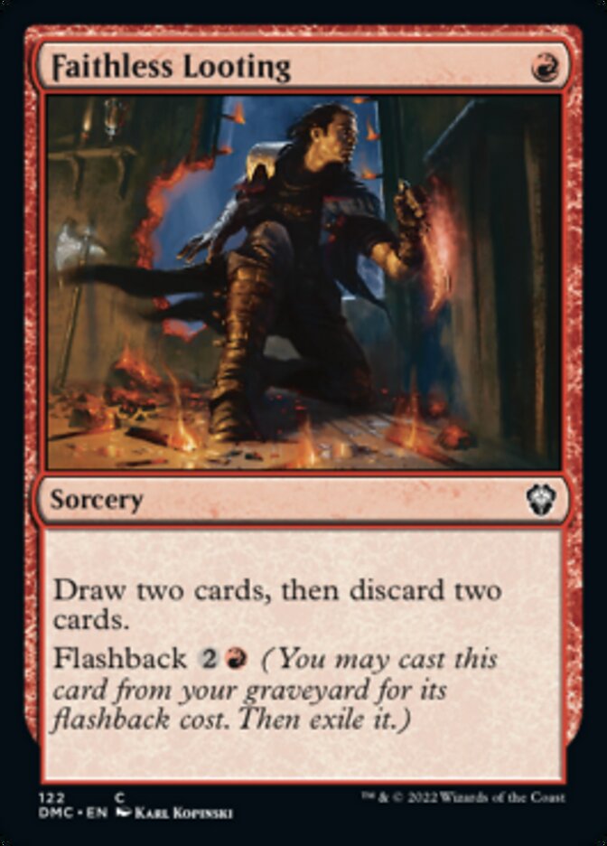 Faithless Looting [Dominaria United Commander] | Fandemonia Ltd