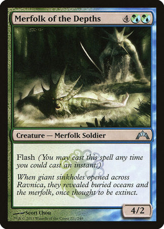 Merfolk of the Depths [Gatecrash] | Fandemonia Ltd