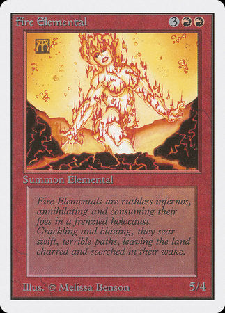 Fire Elemental [Unlimited Edition] | Fandemonia Ltd