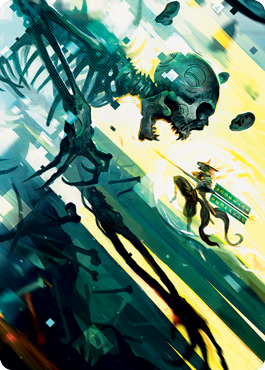 Repel the Vile Art Card [Kamigawa: Neon Dynasty Art Series] | Fandemonia Ltd