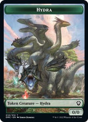 Snake // Hydra Double-sided Token [Dominaria United Commander Tokens] | Fandemonia Ltd