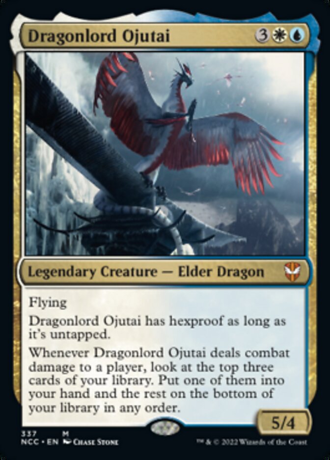 Dragonlord Ojutai [Streets of New Capenna Commander] | Fandemonia Ltd