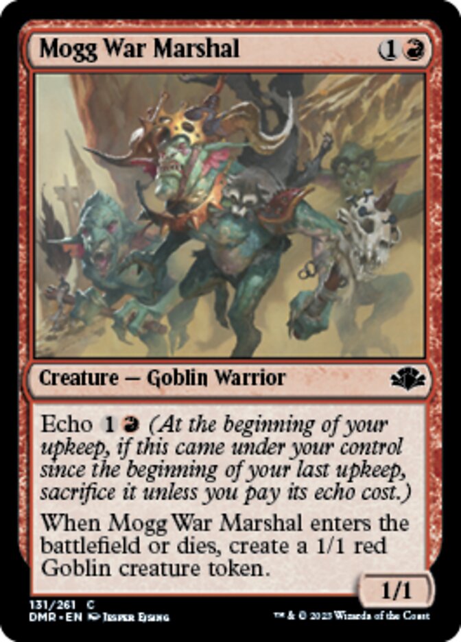 Mogg War Marshal [Dominaria Remastered] | Fandemonia Ltd
