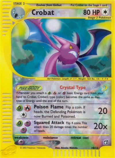 Crobat (10/12) [Box Topper] | Fandemonia Ltd