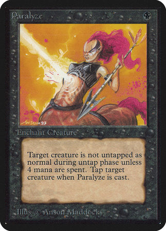 Paralyze [Limited Edition Alpha] | Fandemonia Ltd