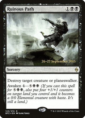 Ruinous Path [Battle for Zendikar Promos] | Fandemonia Ltd