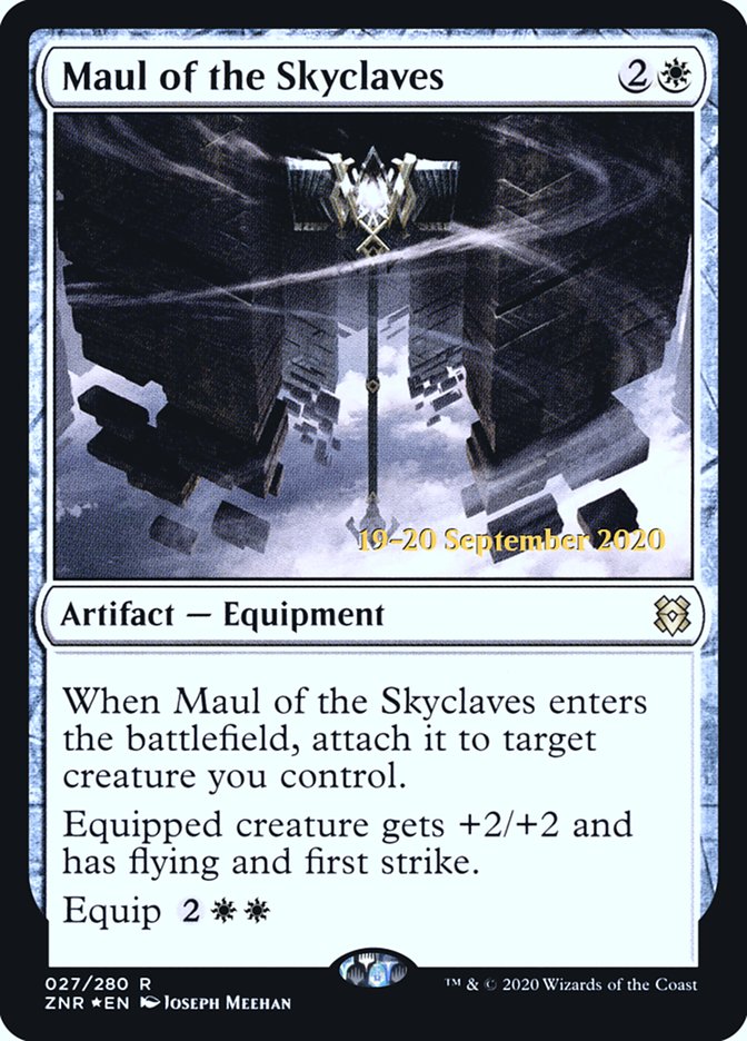 Maul of the Skyclaves  (Prerelease) [Zendikar Rising Prerelease Promos] | Fandemonia Ltd