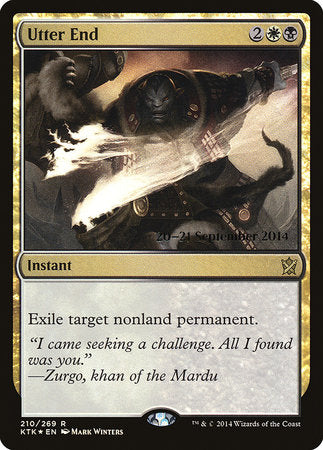 Utter End [Khans of Tarkir Promos] | Fandemonia Ltd