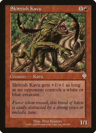 Skittish Kavu [Invasion] | Fandemonia Ltd