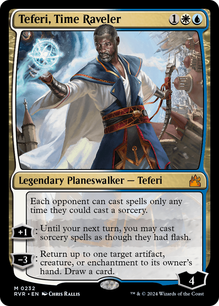 Teferi, Time Raveler [Ravnica Remastered] | Fandemonia Ltd