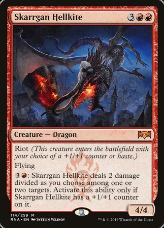 Skarrgan Hellkite [Ravnica Allegiance] | Fandemonia Ltd