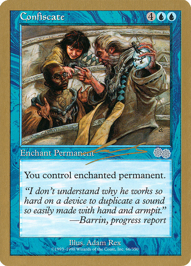 Confiscate (Nicolas Labarre) [World Championship Decks 2000] | Fandemonia Ltd