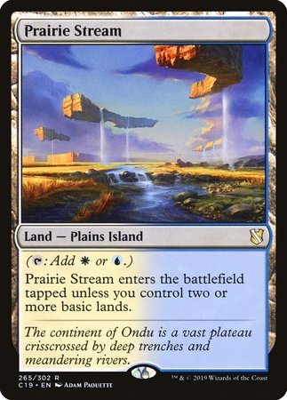 Prairie Stream [Commander 2019] | Fandemonia Ltd