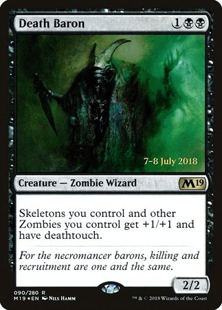 Death Baron [Core Set 2019 Promos] | Fandemonia Ltd