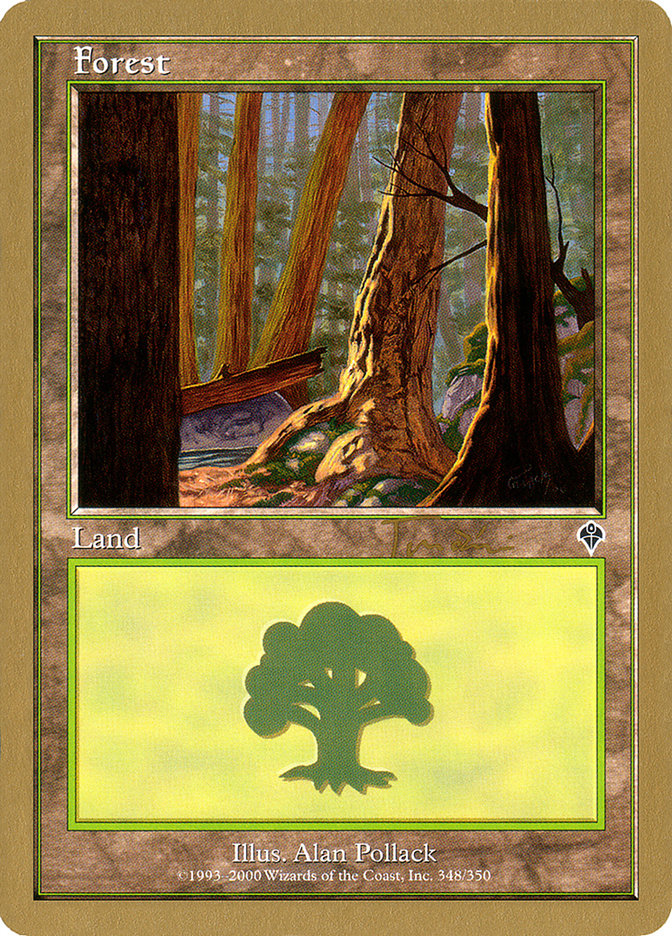 Forest (jt348a) (Jan Tomcani) [World Championship Decks 2001] | Fandemonia Ltd