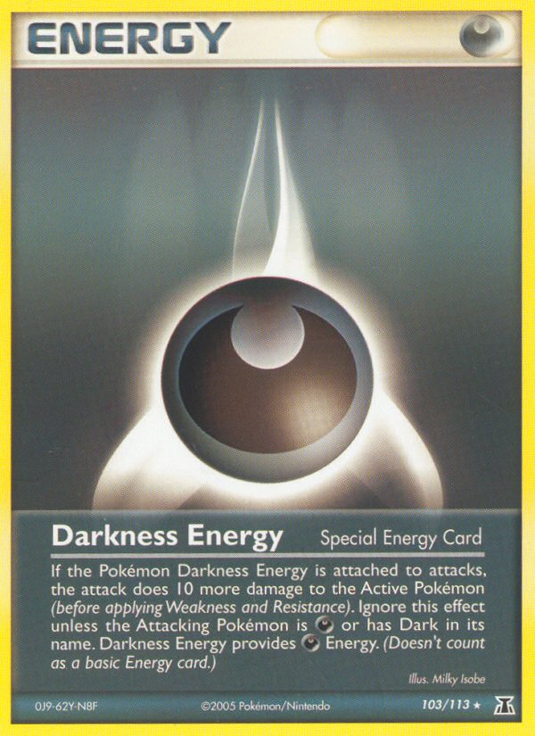 Darkness Energy (103/113) [EX: Delta Species] | Fandemonia Ltd