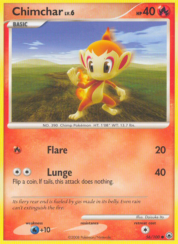 Chimchar (56/100) [Diamond & Pearl: Majestic Dawn] | Fandemonia Ltd