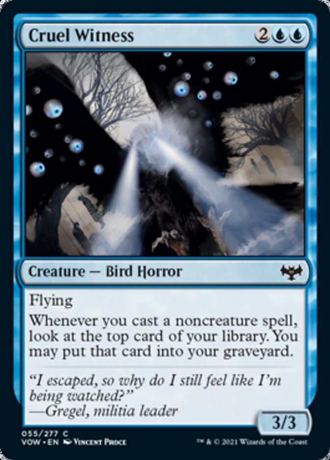 Cruel Witness [Innistrad: Crimson Vow] | Fandemonia Ltd