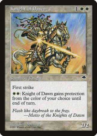 Knight of Dawn [Tempest] | Fandemonia Ltd