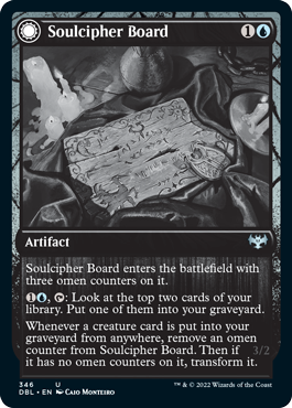Soulcipher Board // Cipherbound Spirit [Innistrad: Double Feature] | Fandemonia Ltd