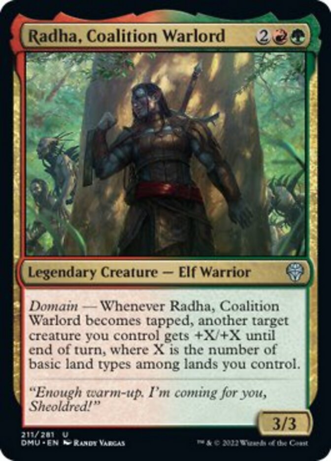 Radha, Coalition Warlord [Dominaria United] | Fandemonia Ltd